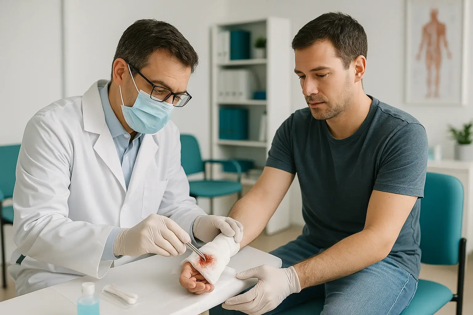 Wound care and in-office procedures at Sayf Primary Care in Oak Brook