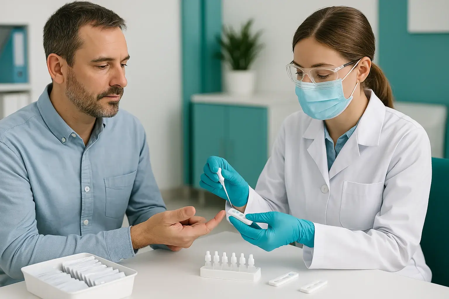 Rapid tests and point-of-care diagnostics at Sayf Primary Care in Oak Brook